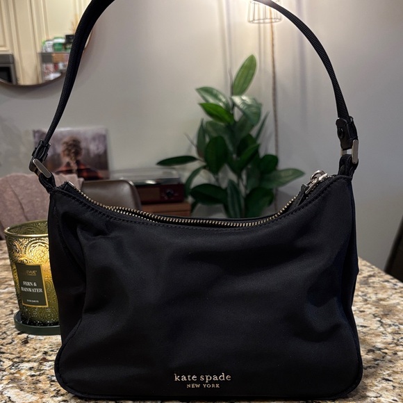 kate spade Handbags - kate spade Black Nylon Shoulder Hobo Bag